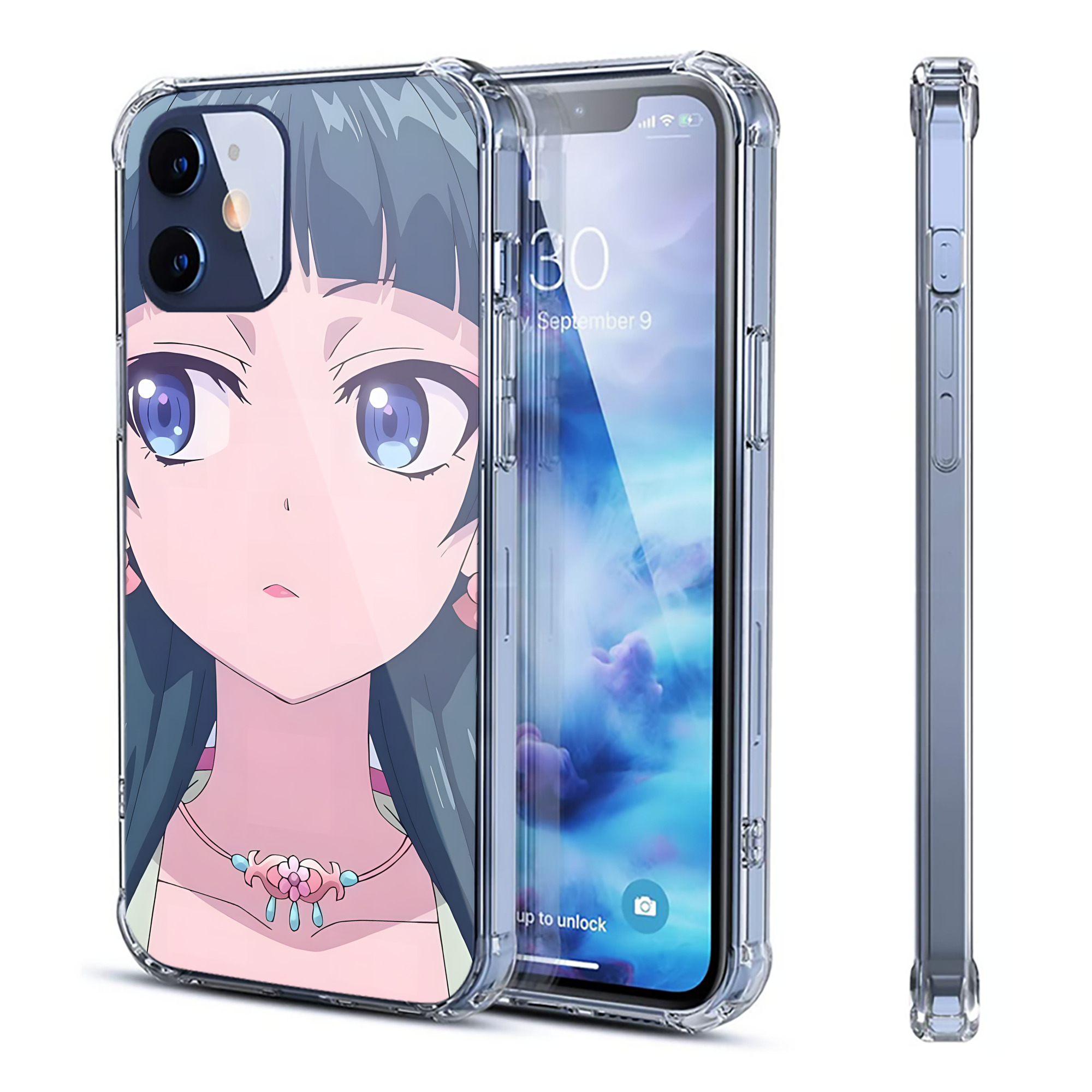 （画像用） 薬屋のひとりごと The Apothecary Diaries 【iPhone 12シリーズ対応】透明スマホケース（クリアソフトケース）